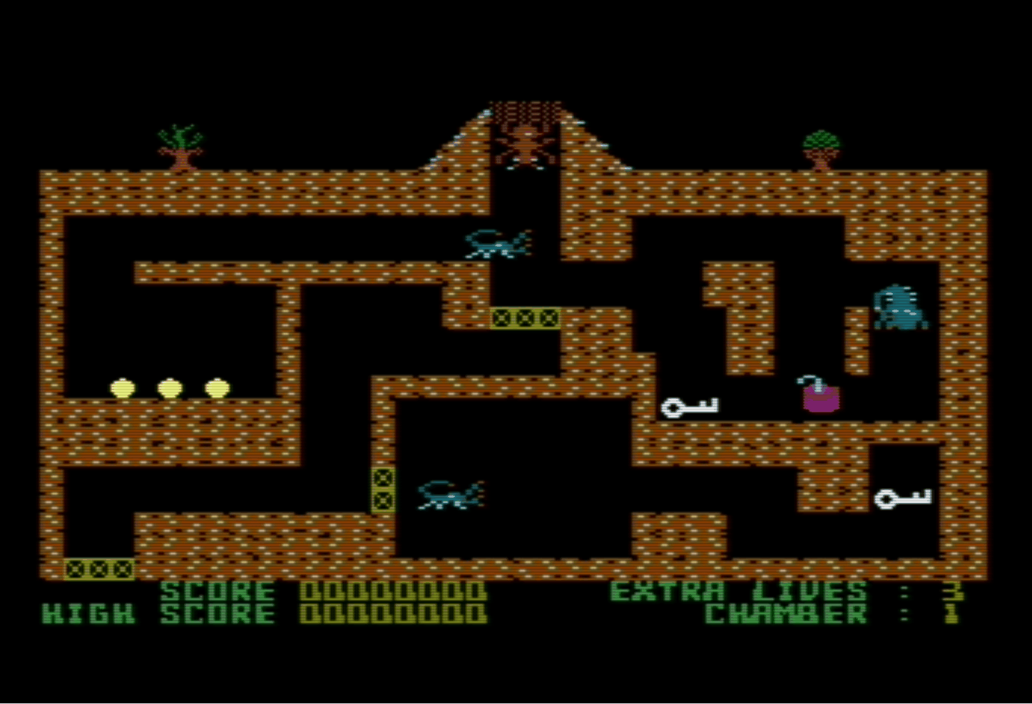 commodore plus 4 fire ant